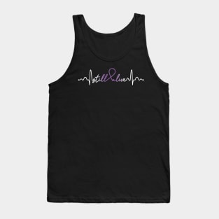 Still Alive- Epilepsy Gifts Epilepsy Awareness Tank Top